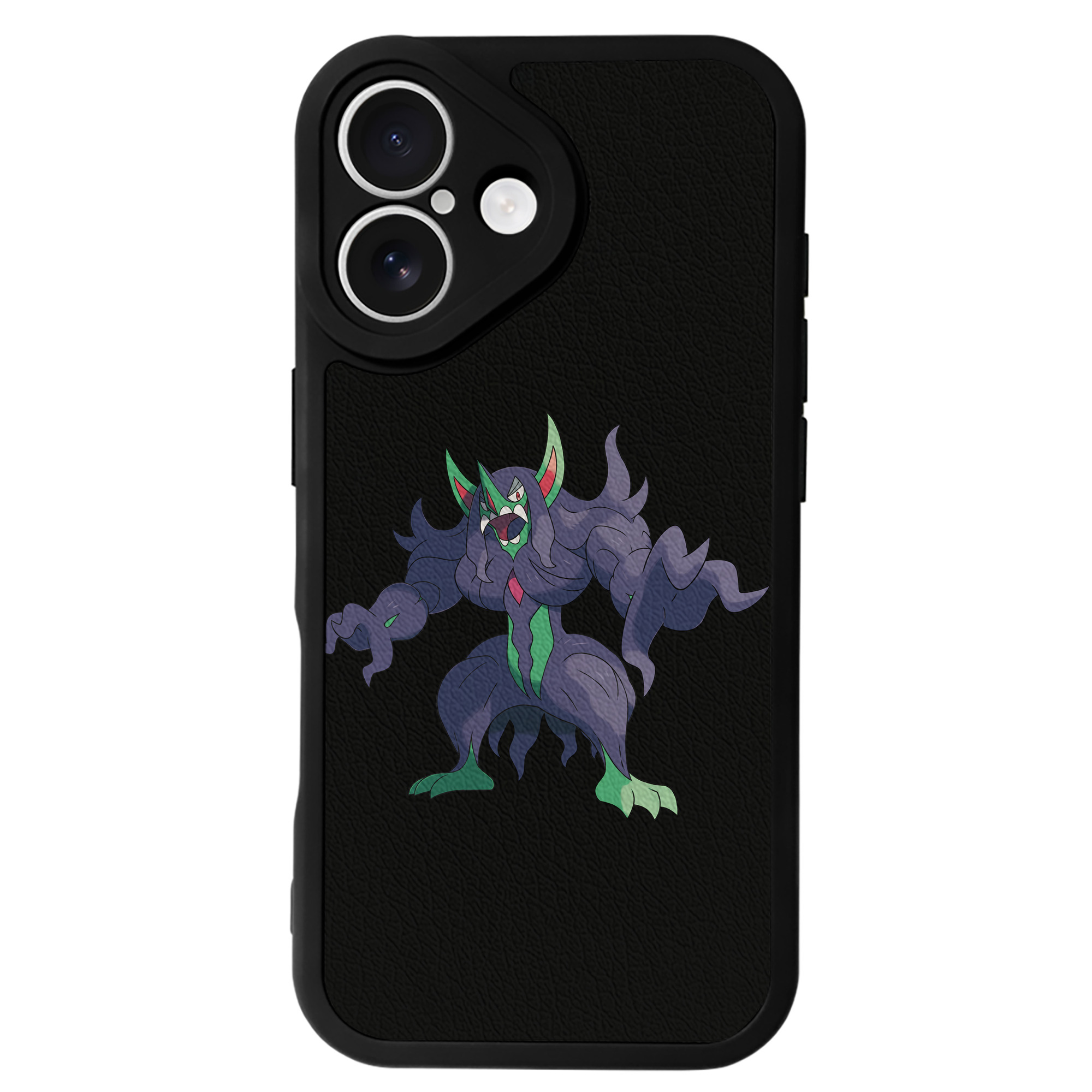 （画像用） ポケットモンスター Pokémon 【iPhone 16シリーズ対応】シリコンスマホケース（レザー調） 材質：シリコン